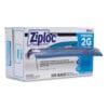 Double Zipper Freezer Bags, 2 gal, 2.7 mil, 13" x 15.5", Clear, 100/Carton - Image 3
