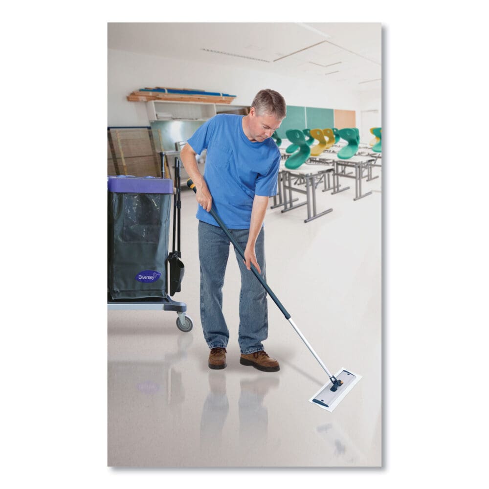 EasyMop Single-Use Microfiber Mop, 16 x 5.3, 10/Carton - Image 5