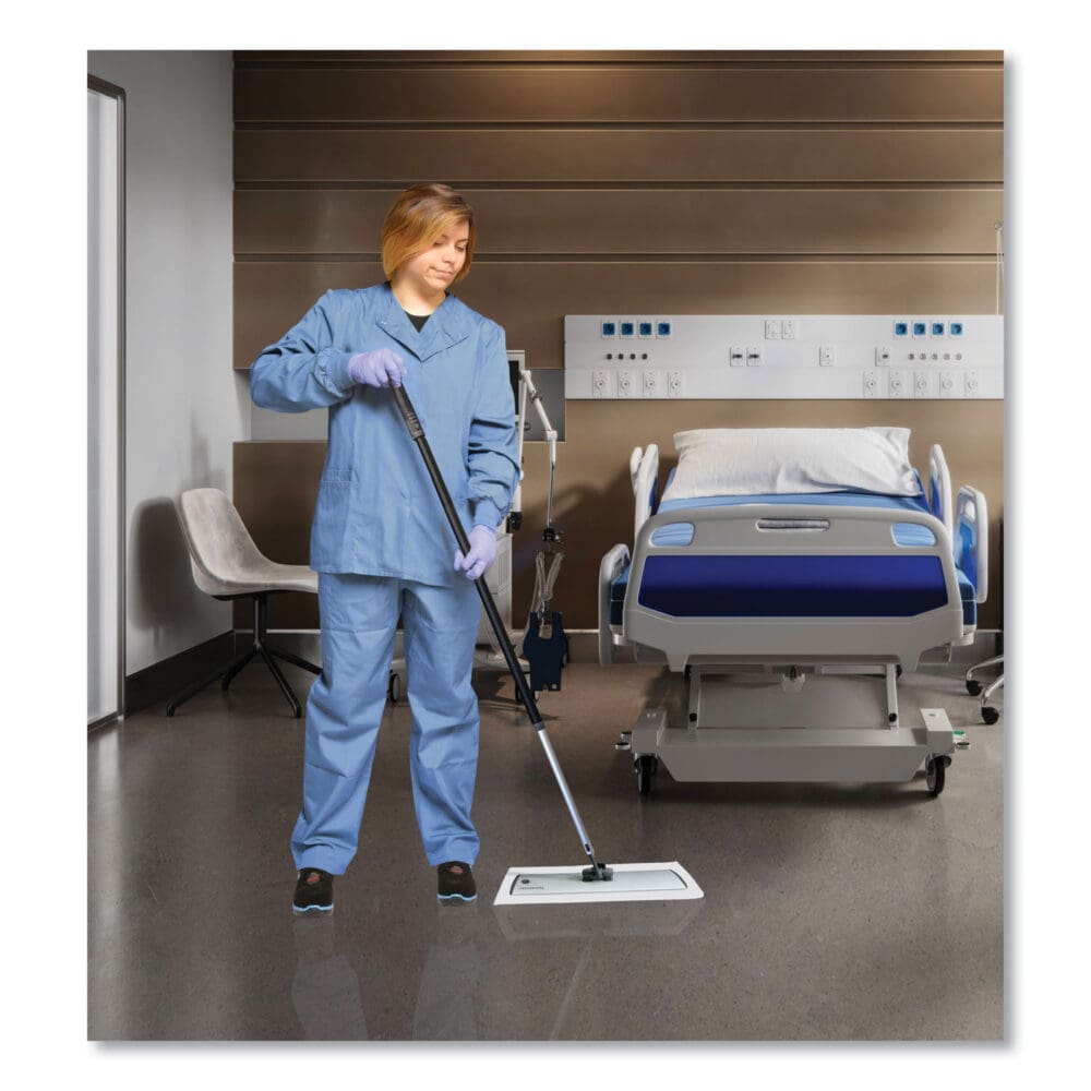 EasyMop Single-Use Microfiber Mop, 16 x 5.3, 10/Carton - Image 4