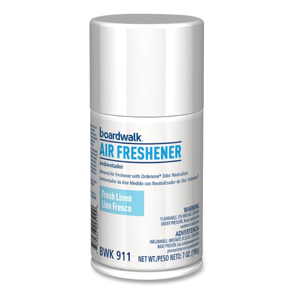 Metered Air Freshener Refill, Fresh Linen Scent Refill, 7 oz Aerosol Can, 12/Carton - Image 2