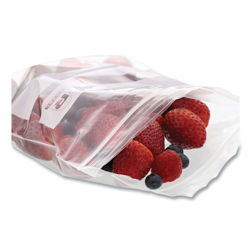 Zipper Bags, 1.73 mil, 7" x 7.99", Clear, 500/Carton - Image 3