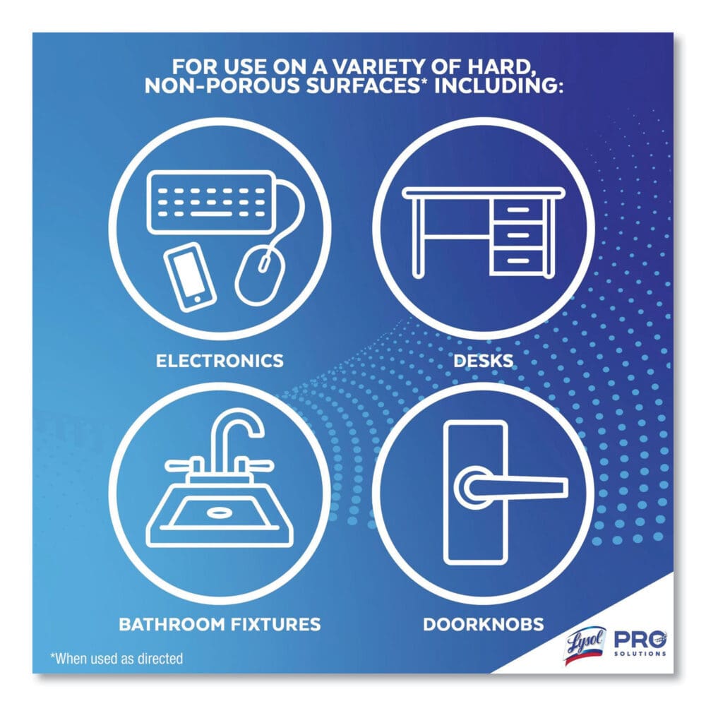 Disinfecting Wipes, 1-Ply, 7 x 7.25, Mango and Hibiscus, White, 80 Wipes/Canister, 6 Canisters/Carton - Image 10