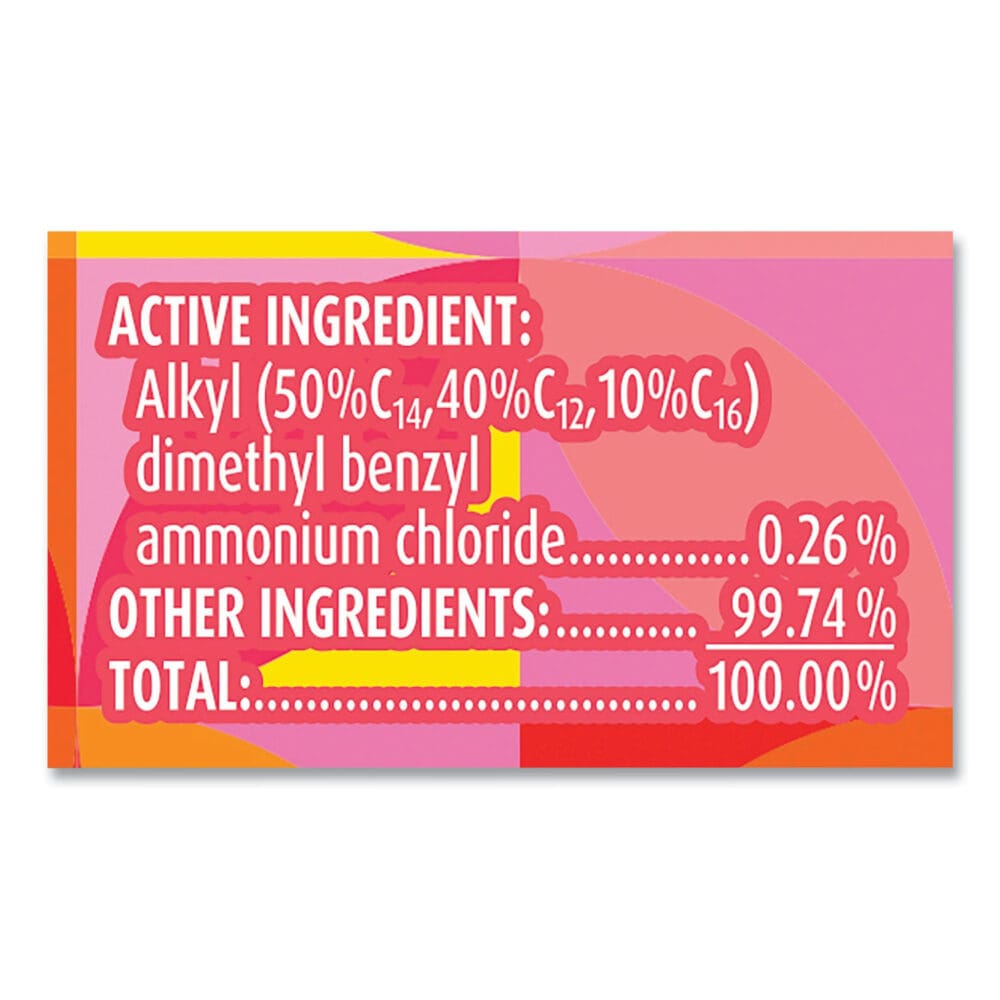 Disinfecting Wipes, 1-Ply, 7 x 7.25, Mango and Hibiscus, White, 80 Wipes/Canister - Image 3