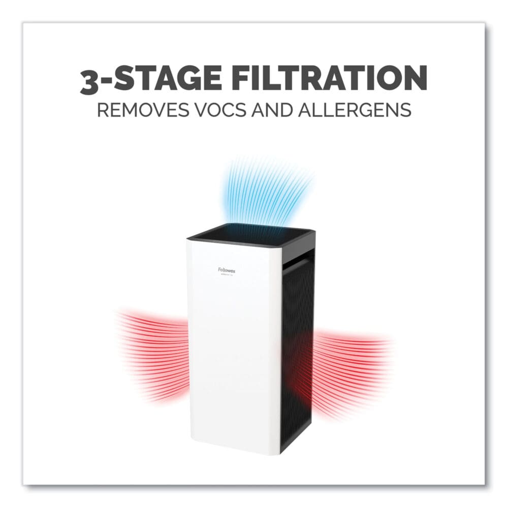 AeraMax SV Air Purifier, 1,500 sq ft Room Capacity, White/Black - Image 7