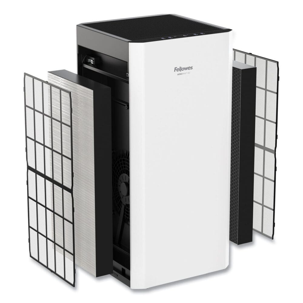 AeraMax SV Air Purifier, 1,500 sq ft Room Capacity, White/Black - Image 6