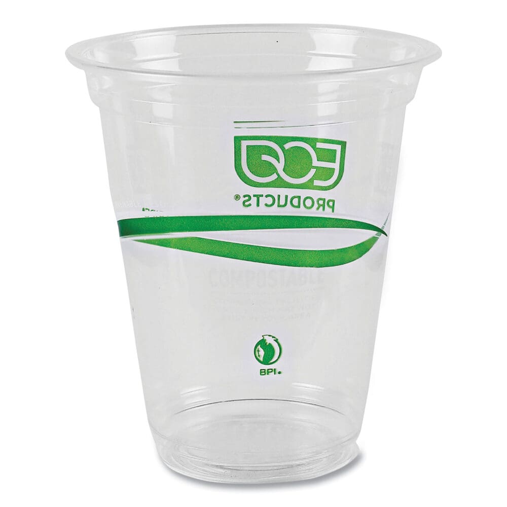 GreenStripe Renewable and Compostable Cold Cups Convenience Pack, Clear, 16 oz, 50/Pack - Image 5