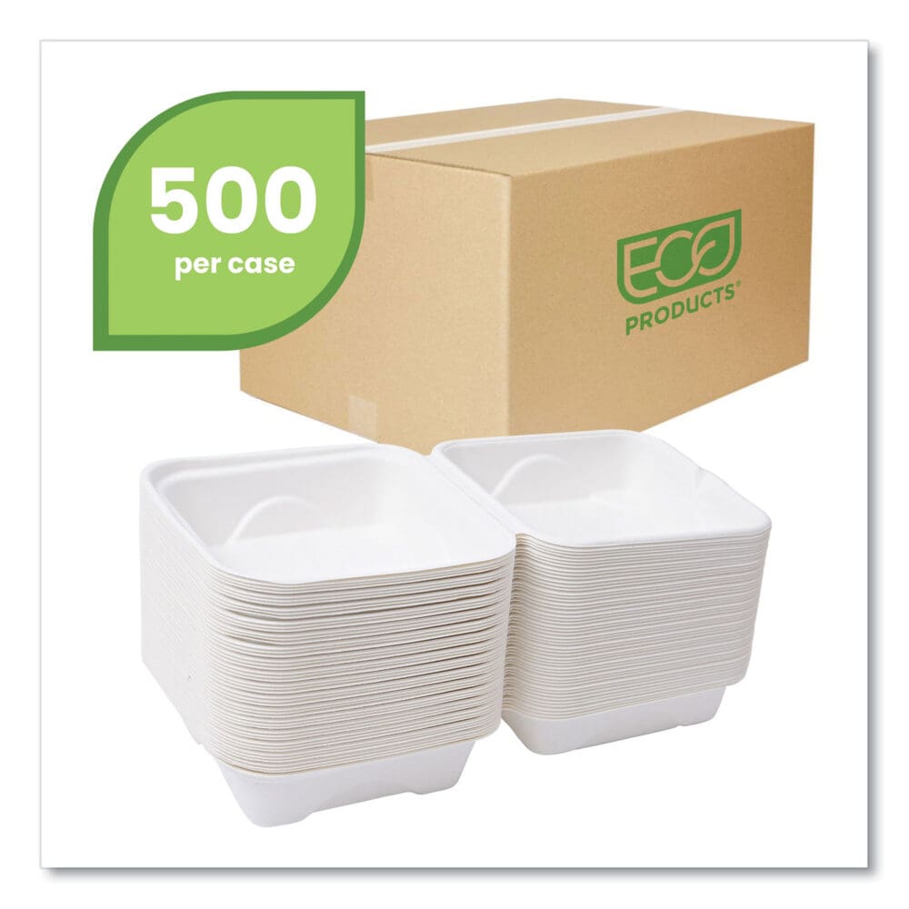GreenStripe Renewable and Compost Cold Cup Flat Lids, Fits 9 oz to 24 oz Cups, Clear, 100/Pack, 10 Packs/Carton - Image 7
