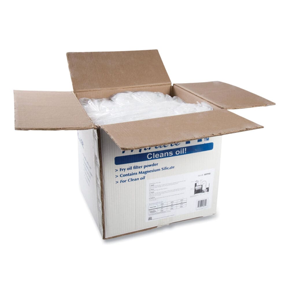 Filter Powder, For Fryer Oil, Loose Powder, 40 lb Box - Image 4