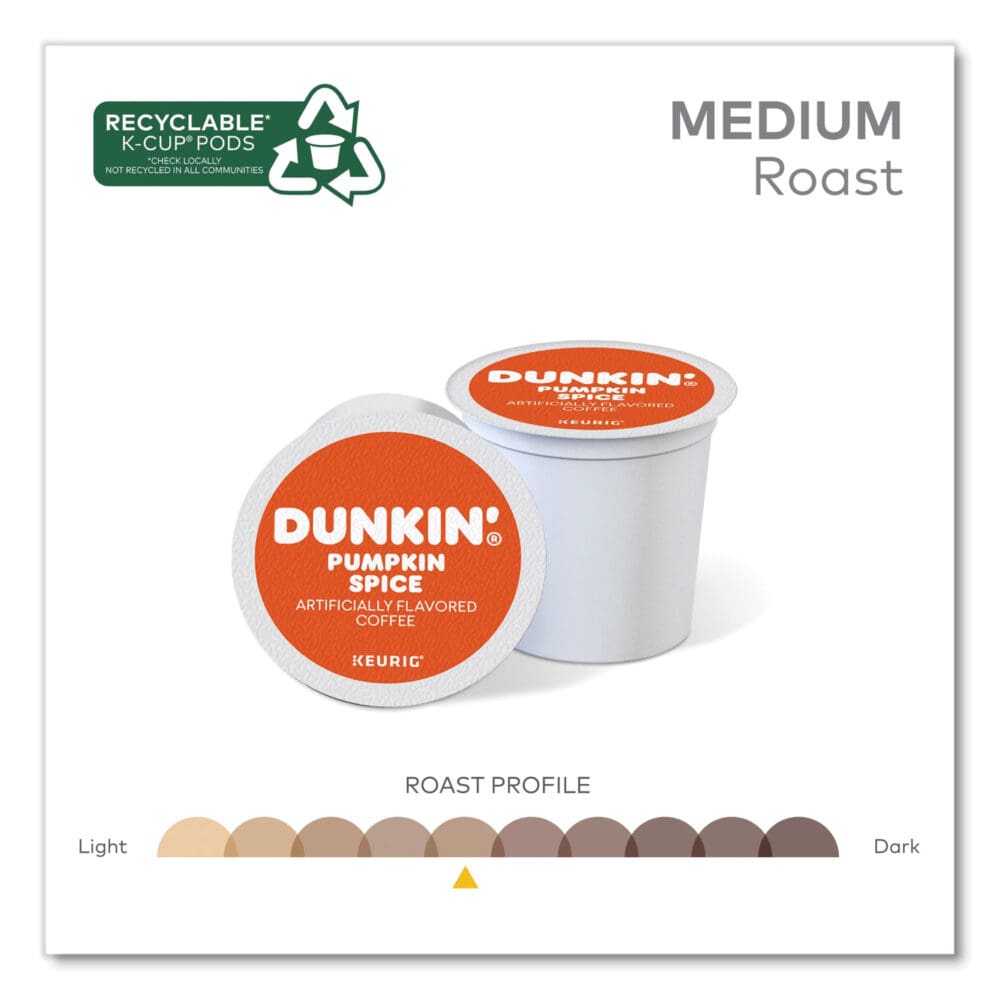 K-Cup Pods, Pumpkin Spice, 22/Box - Image 4