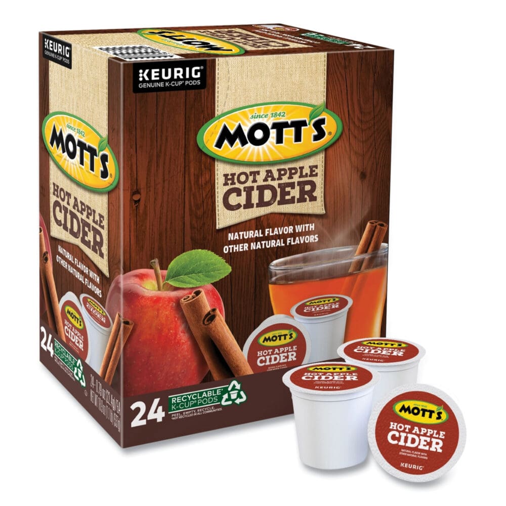 Hot Apple Cider K-Cup Pods, 1 oz K-Cup Pod, 24/Box - Image 5