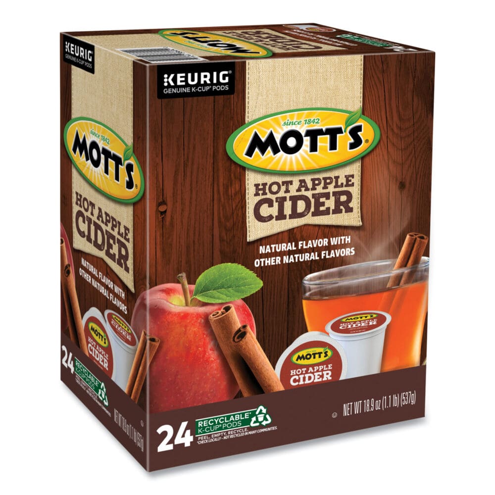Hot Apple Cider K-Cup Pods, 1 oz K-Cup Pod, 24/Box - Image 4