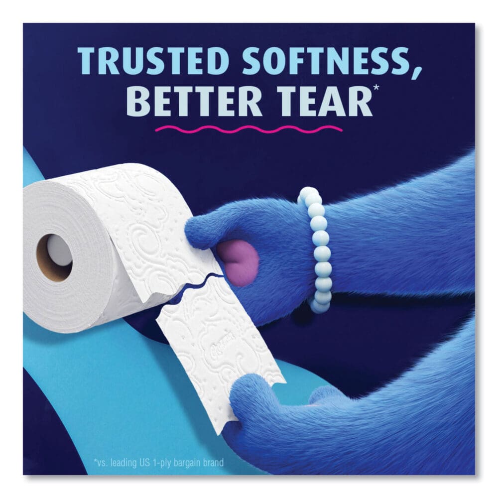 Ultra Soft Bathroom Tissue, Septic Safe, 2-Ply, White, 224 Sheets/Roll, 4 Rolls/Pack - Image 2