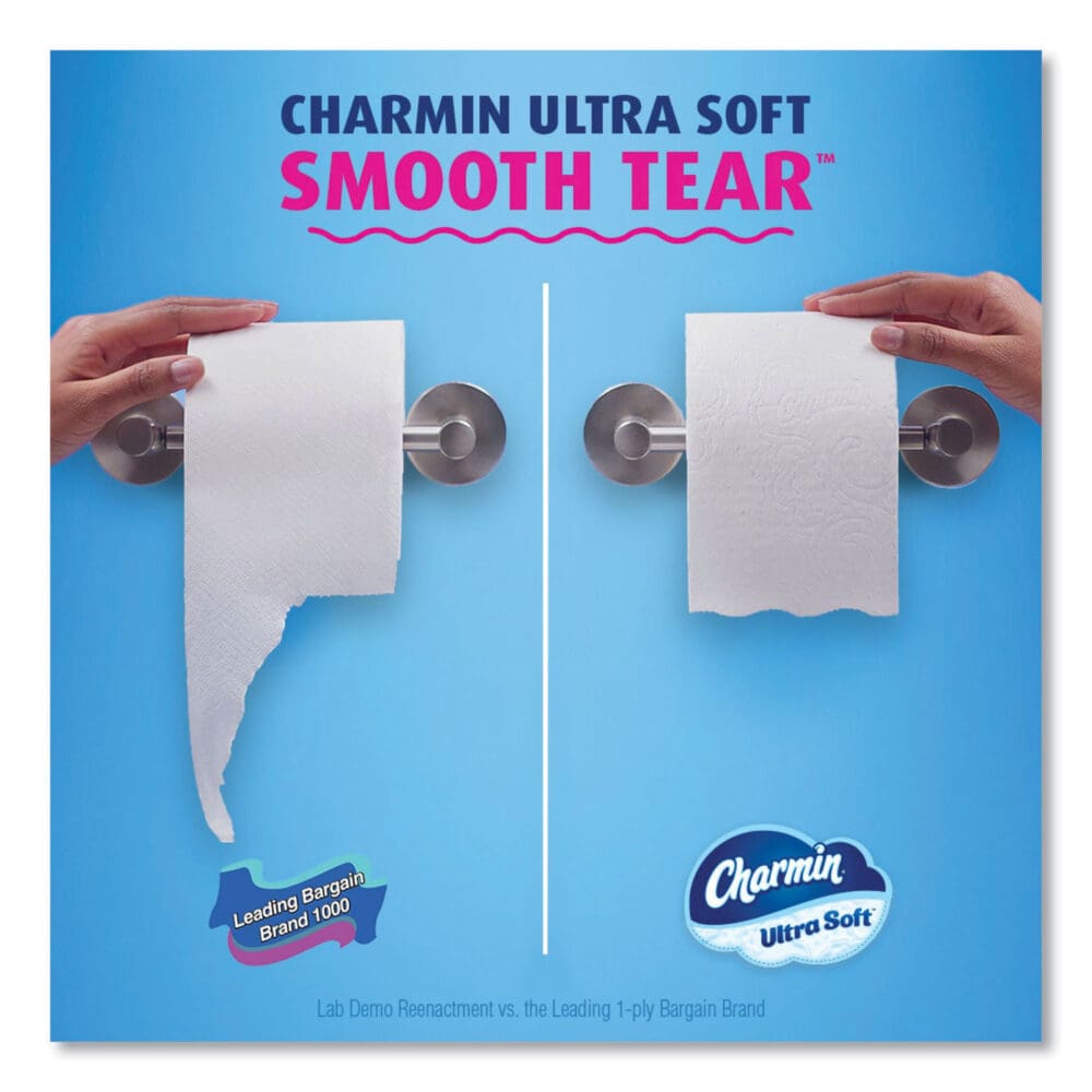 Ultra Soft Bathroom Tissue, Septic Safe, 2-Ply, White, 224 Sheets/Roll, 4 Rolls/Pack - Image 3