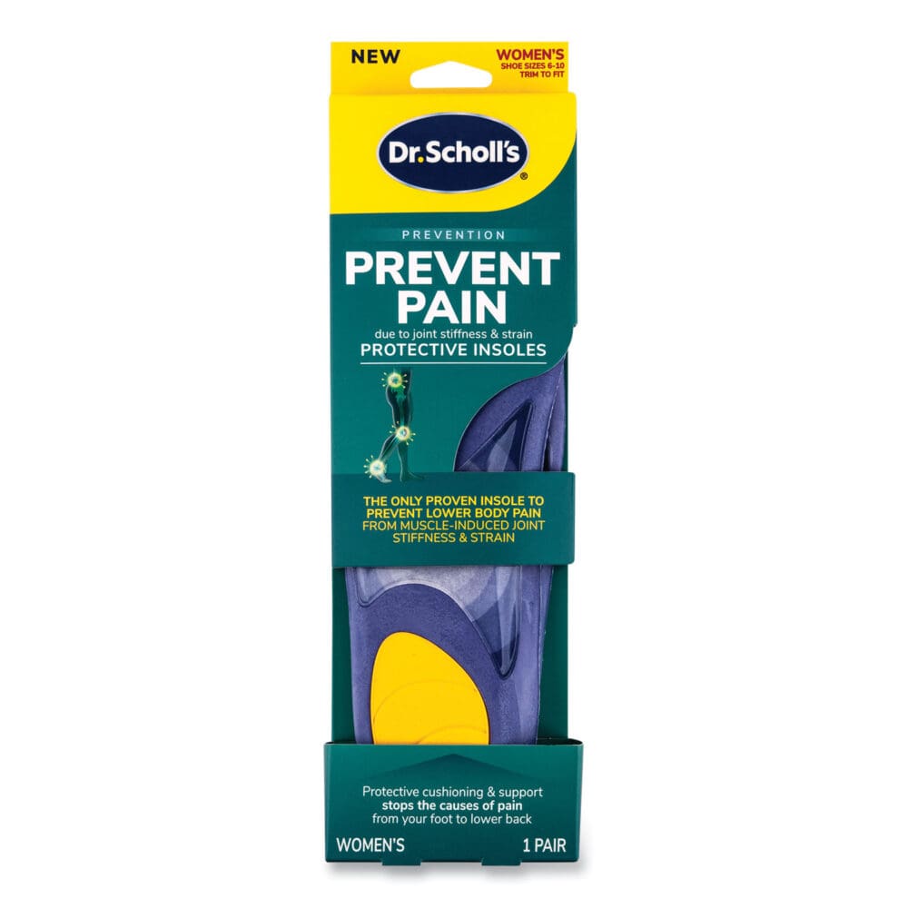 Prevent Pain Protective Insoles for Women, Women's Size 6 to 10, Purple - Image 4
