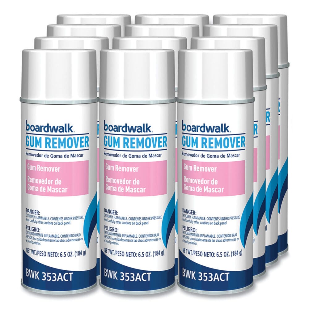 Chewing Gum and Candle Wax Remover, 6.5 oz Aerosol Spray, 12/Carton - Image 2