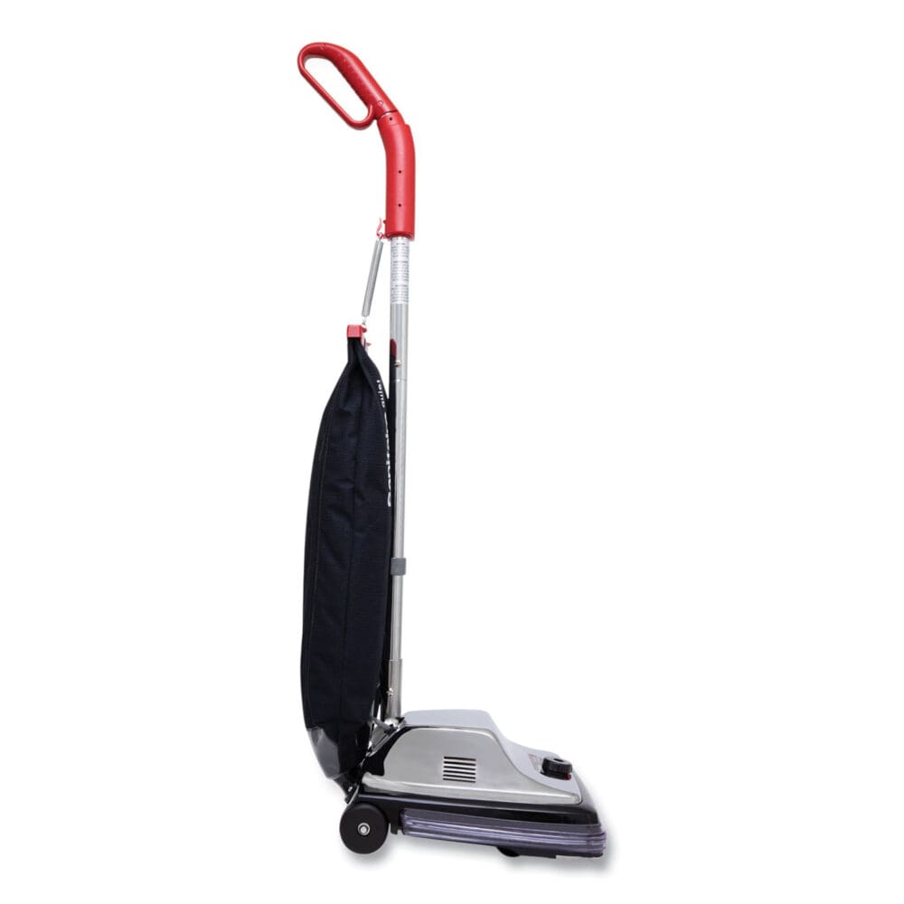 TRADITION QuietClean Upright Vacuum SC889A, 12" Cleaning Path, Gray/Red/Black - Image 5