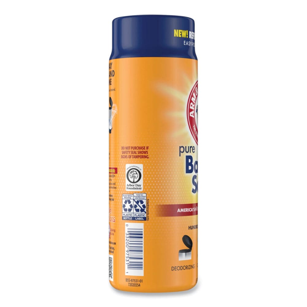 Baking Soda, 12 oz Refillable Shaker Canister, 6/Carton - Image 2