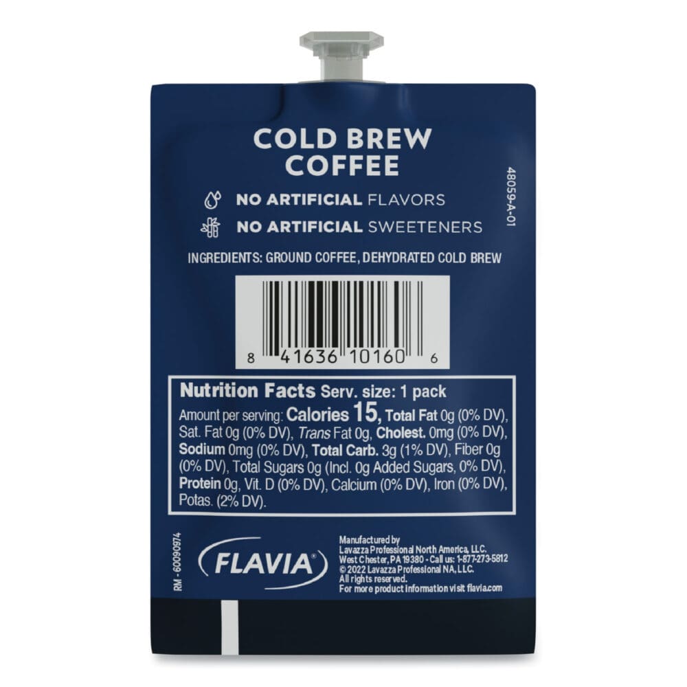 Cold Brew Coffee Freshpack, 0.26 oz Freshpack, 80/Carton - Image 3