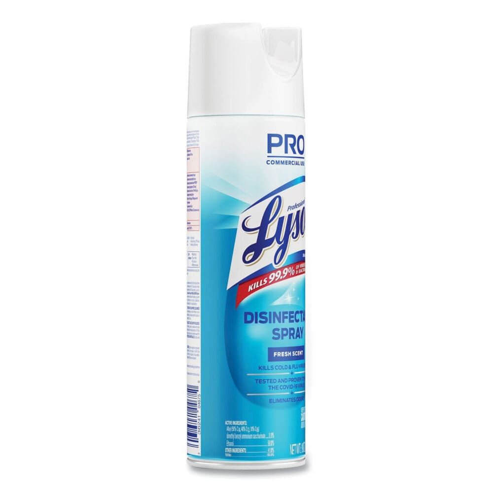 Disinfectant Spray, Fresh Scent, 19 oz Aerosol Spray, 12/Carton - Image 2