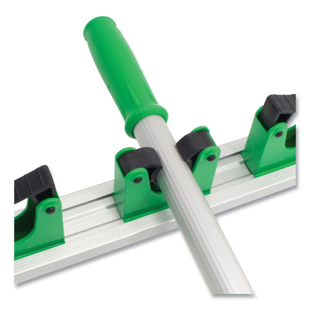 Hang Up Cleaning Holder, 14 x 3.15 x 2.17, Silver/Green - Image 2