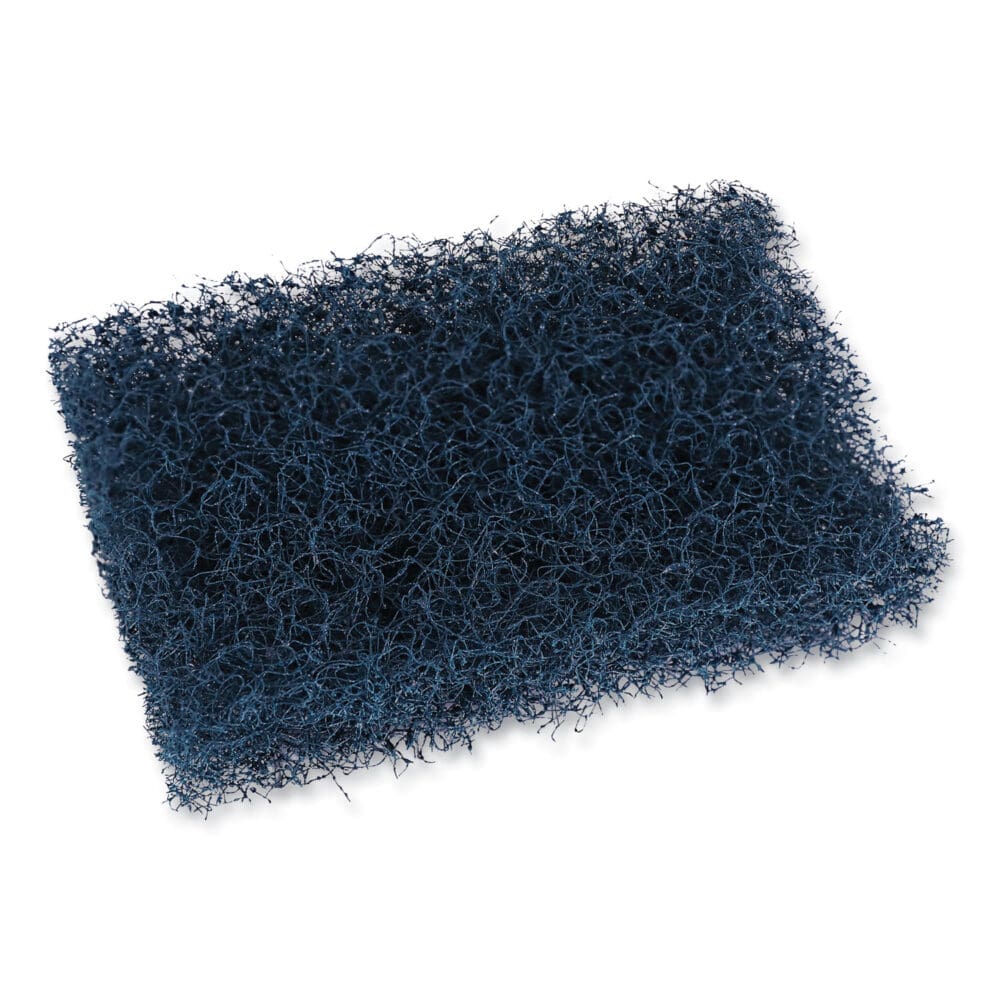 Extra Heavy-Duty Scour Pad, 3.5 x 5, Dark Blue, 20/Carton - Image 7