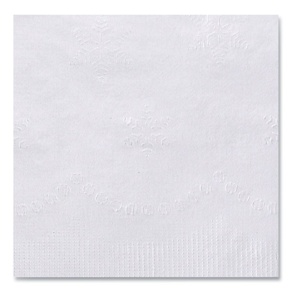 1/8-Fold Dinner Napkins, 2-Ply, 15 x 17, White, 300/Pack, 10 Packs/Carton - Image 6