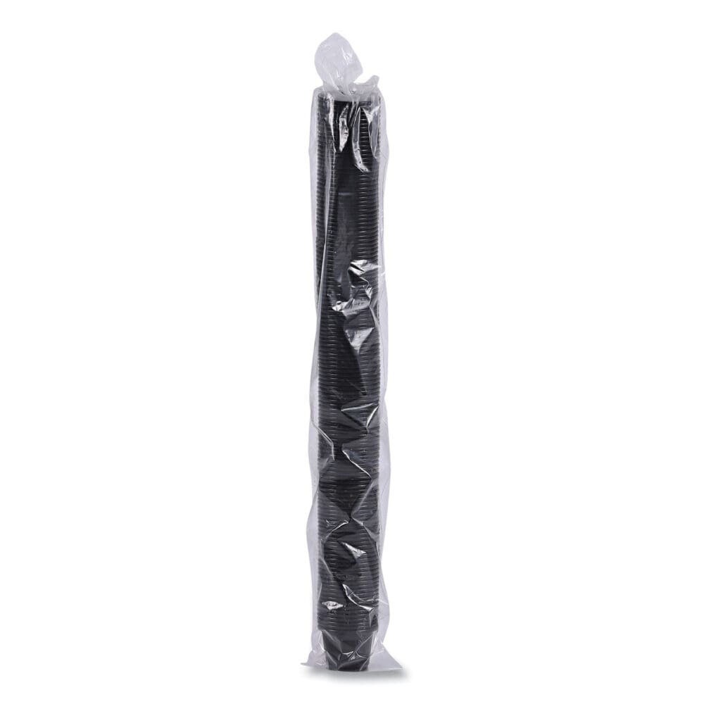 Souffle/Portion Cups, 1 oz, Polypropylene, Black, 20 Cups/Sleeve, 125 Sleeves/Carton - Image 4