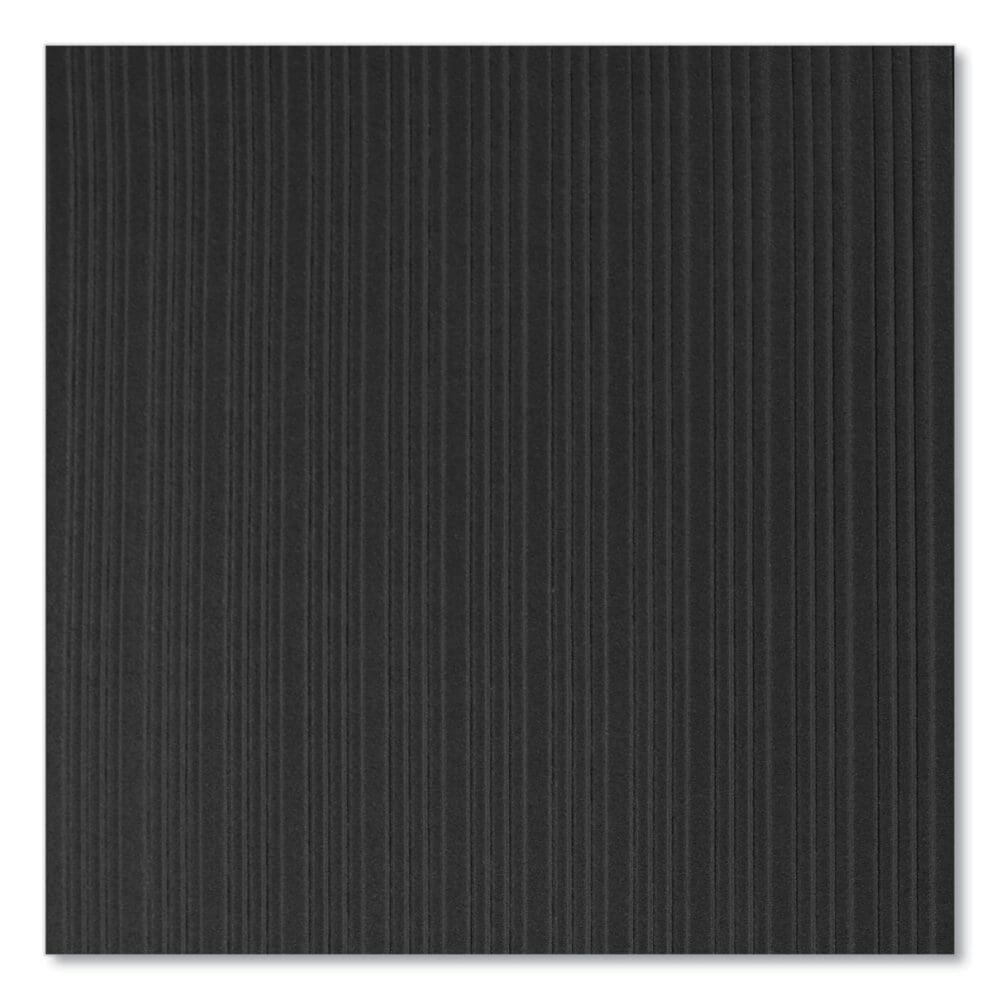 Ribbed Vinyl Anti-Fatigue Mat, Rib Embossed Surface, 36 x 144, Black - Image 3