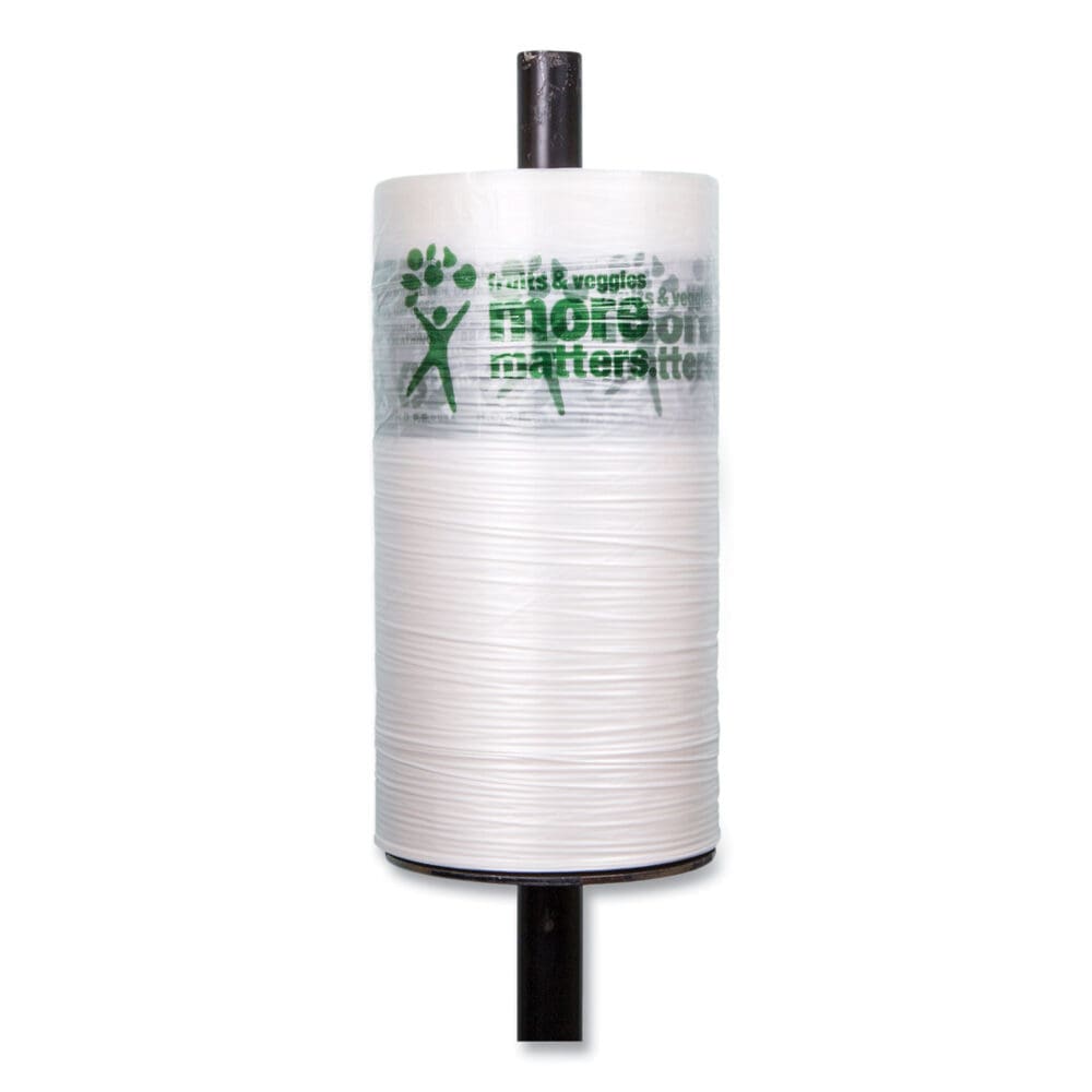 Produce Bags, 9 microns, 10" x 15", Clear, 1,400 Bags/Roll, 4 Rolls/Carton - Image 2