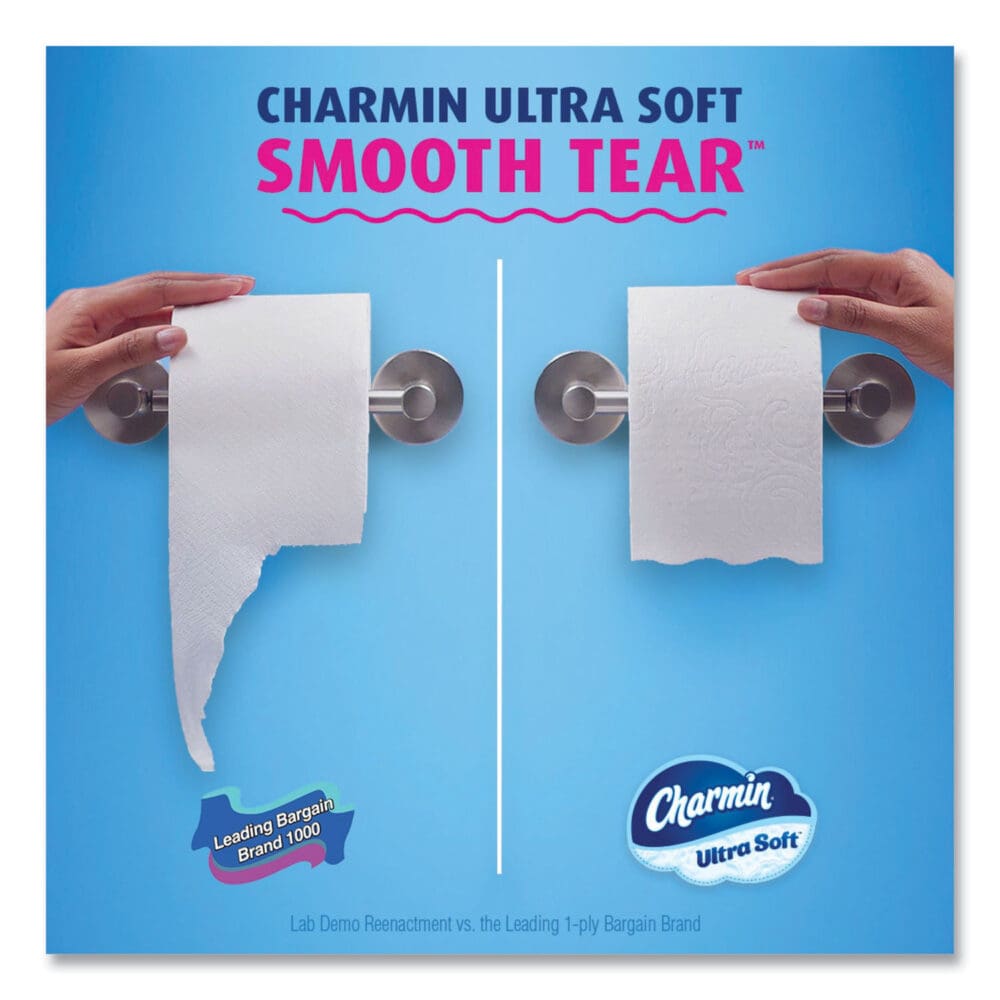 Ultra Soft Bathroom Tissue, Mega Roll, Septic Safe, 2-Ply, White, 224 Sheets/Roll, 4 Rolls/Pack, 8 Packs/Carton - Image 9