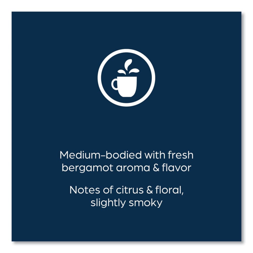 The Bright Tea Co. Earl Grey Black Tea Freshpack, Earl Gray, 0.09 oz Pouch, 100/Carton - Image 2