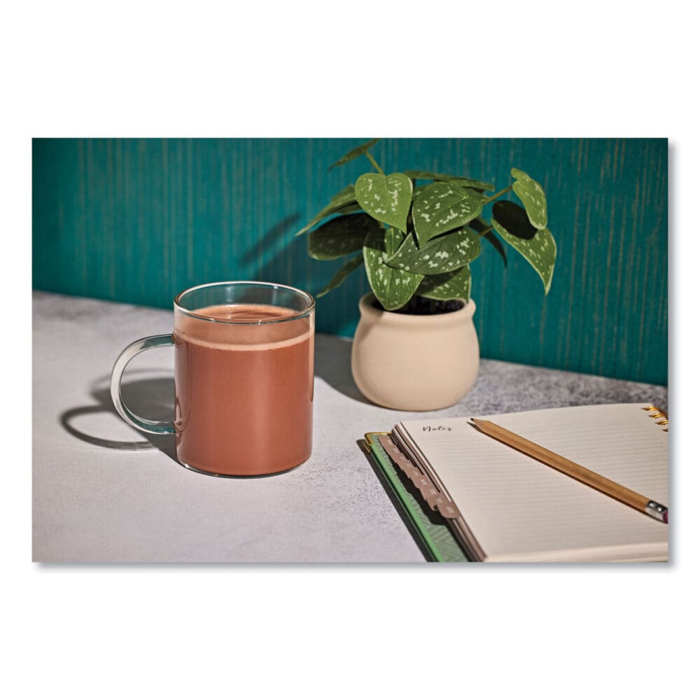Dove Hot Chocolate Freshpack, Milk Chocolate, 0.66 oz Pouch, 72/Carton - Image 5