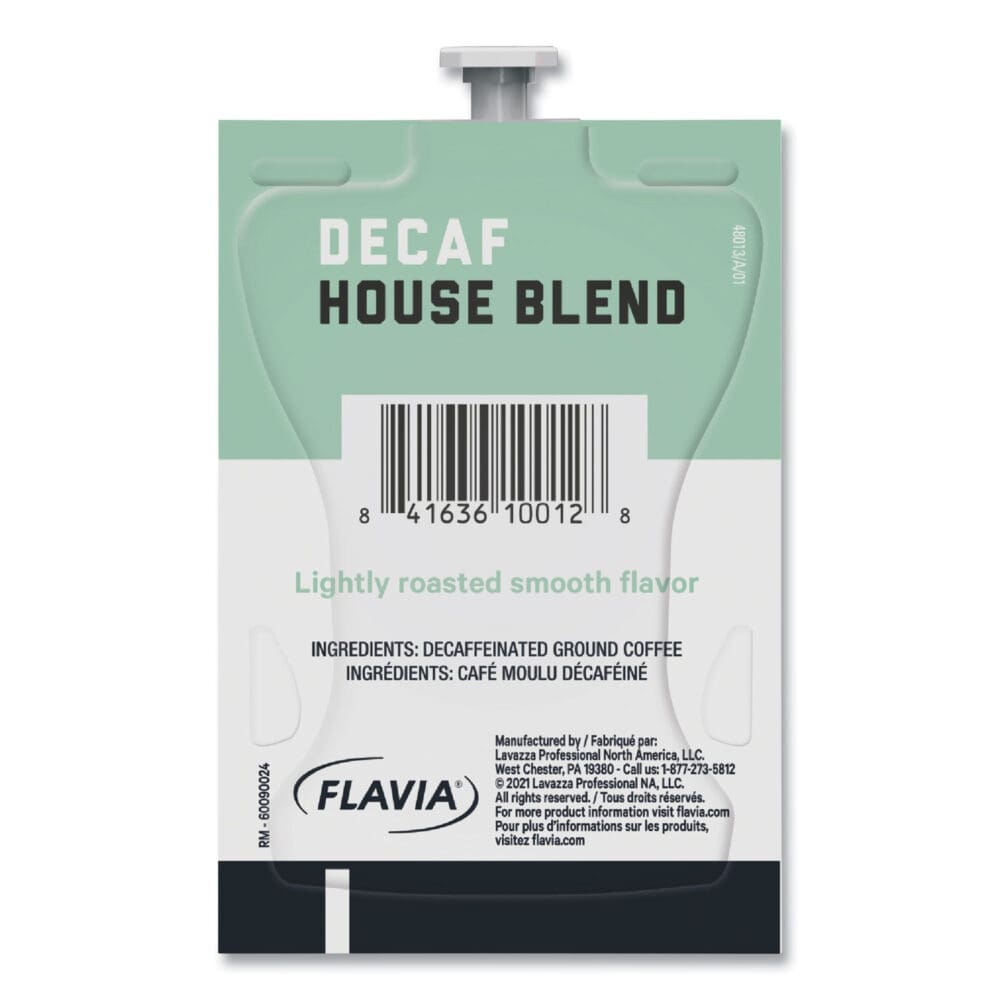 Alterra Decaf House Blend Coffee Freshpack, 0.25 oz Pouch, 100/Carton - Image 5