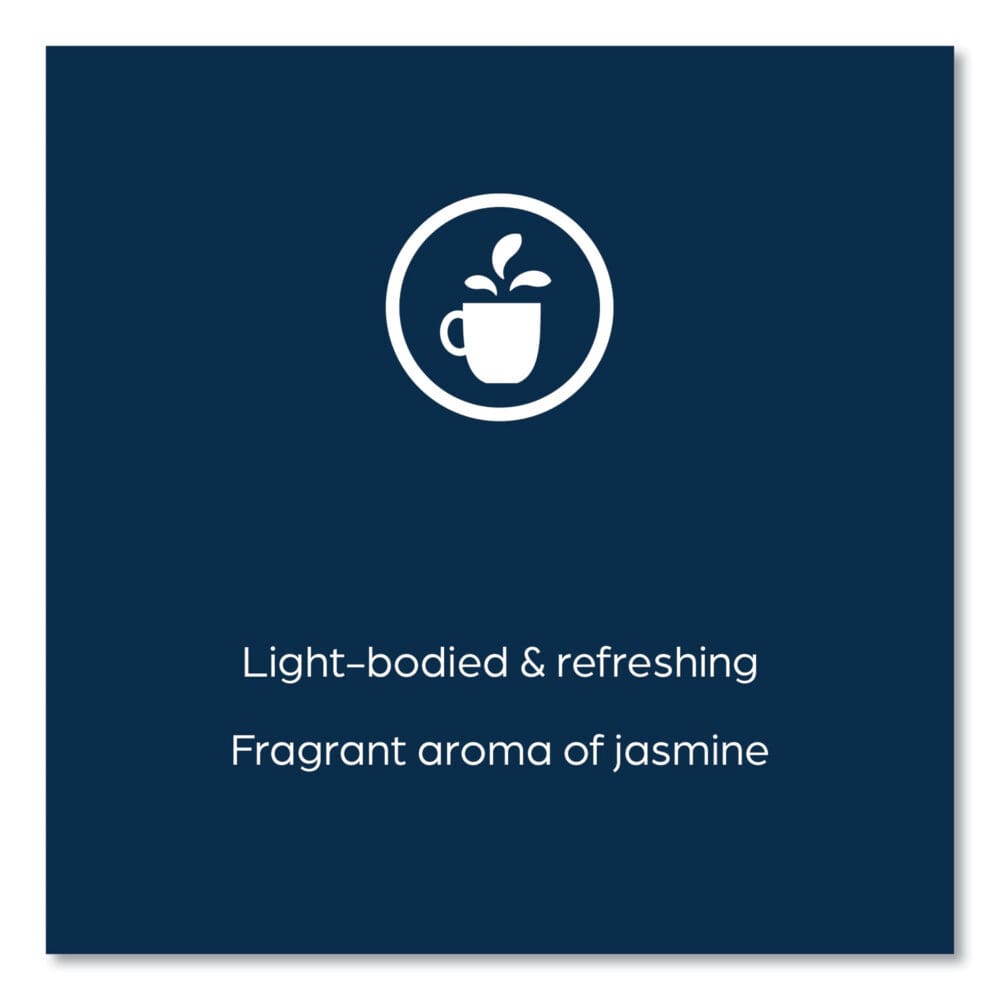 The Bright Tea Co. Green with Jasmine Tea Freshpack, Green with Jasmine, 0.07 oz Pouch, 100/Carton - Image 3