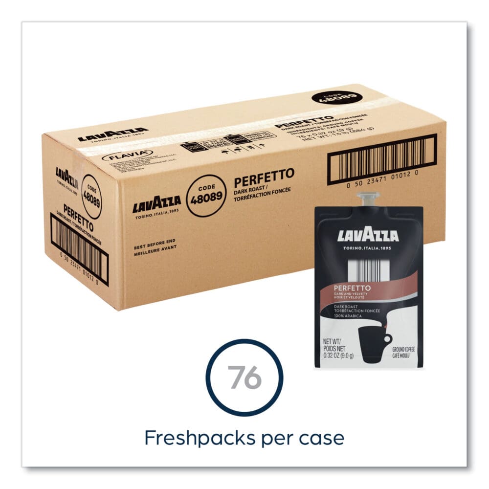 Perfetto Coffee Freshpack, Perfetto, 0.32 oz Pouch, 76/Carton - Image 7