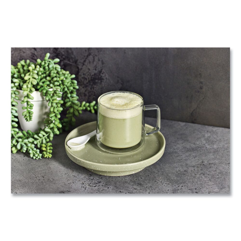 Bright Tea Co. Matcha Latte Freshpack, Matcha Tea Latte, 0.53 oz Pouch, 72/Carton - Image 6