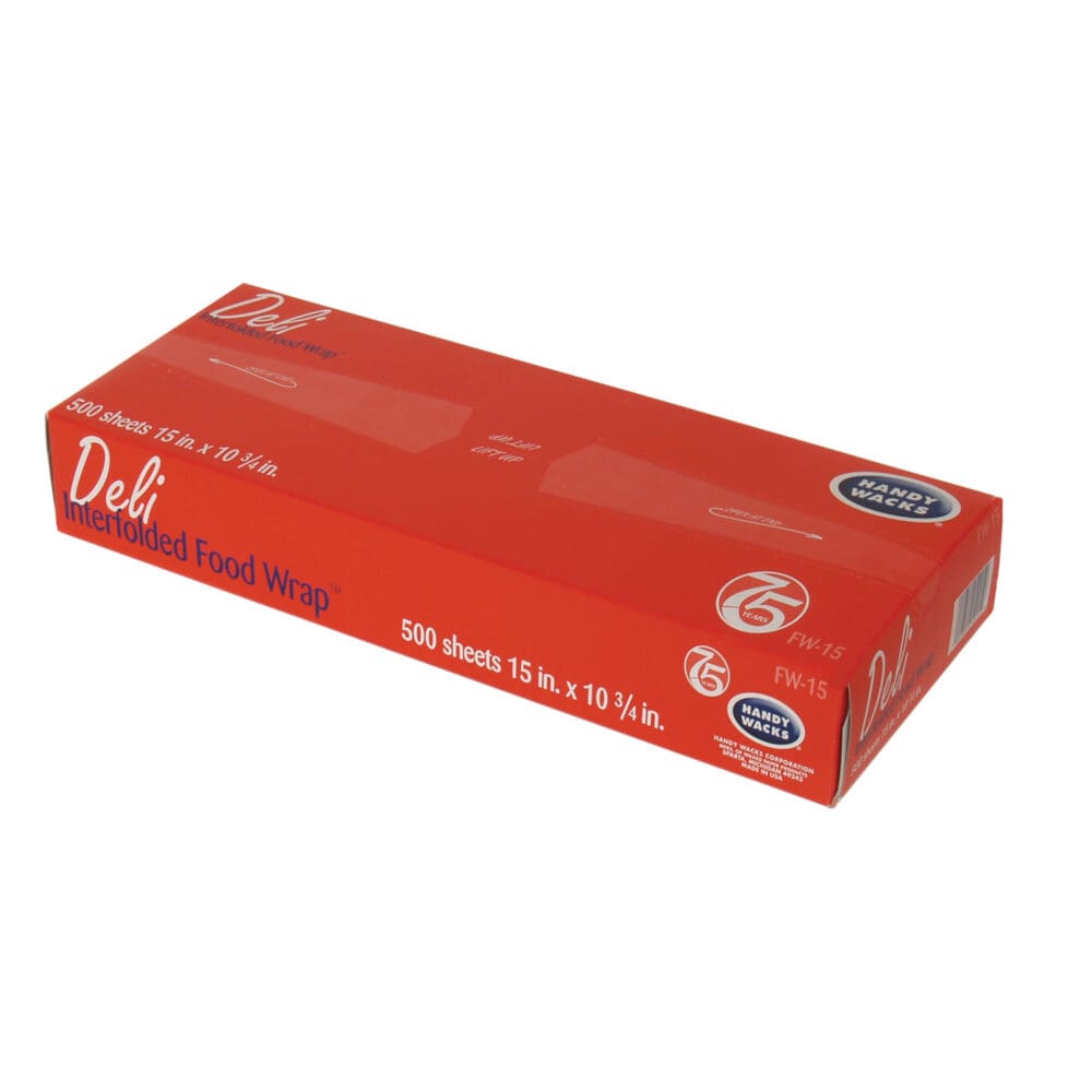 Interfolded Food Wrap, 10.75 x 15, 500 Box, 12 Boxes/Carton - Image 2