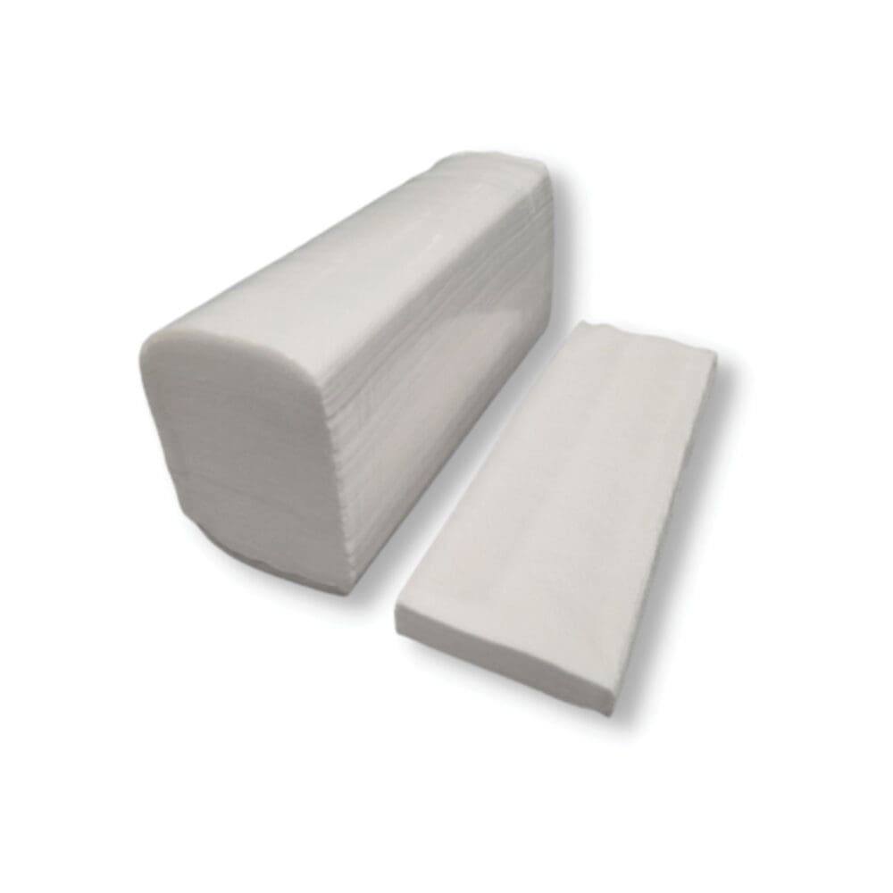 Valay Multi-Fold Towels, 1-Ply, 9.05 x 9.25, White, 250/Pack, 16 Packs/Carton - Image 4