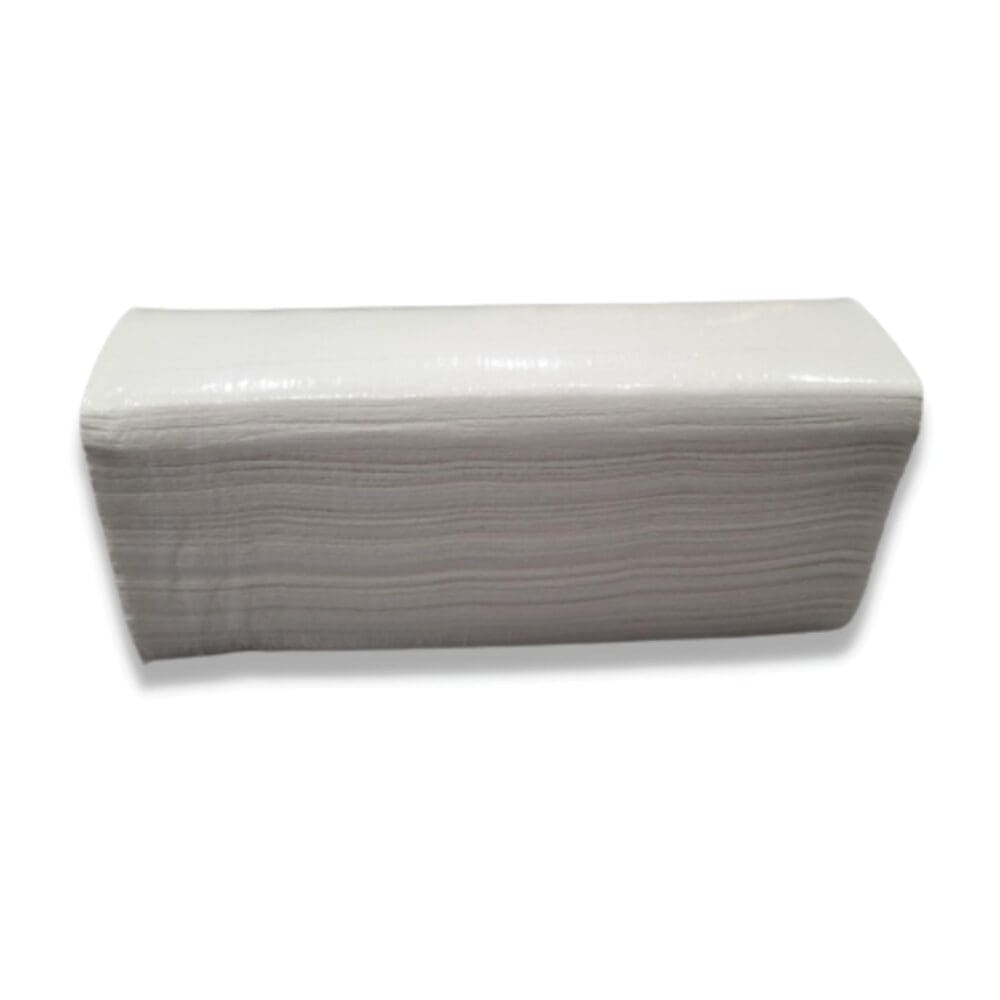 Valay Multi-Fold Towels, 1-Ply, 9.05 x 9.25, White, 250/Pack, 16 Packs/Carton - Image 2