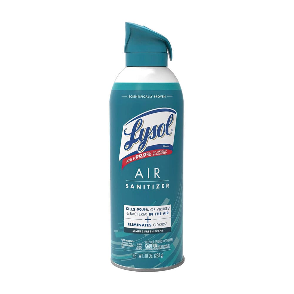 Air Sanitizer Spray, Simple Fresh, 10 oz Aerosol Spray, 6/Carton - Image 6