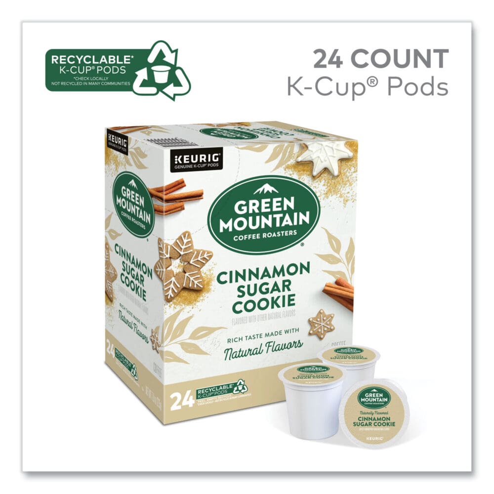Cinnamon Sugar Cookie Coffee K-Cups, 24/Box - Image 2