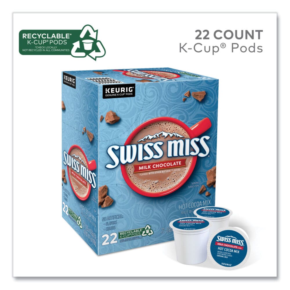 Milk Chocolate Hot Cocoa K-Cups, 22/Box - Image 2
