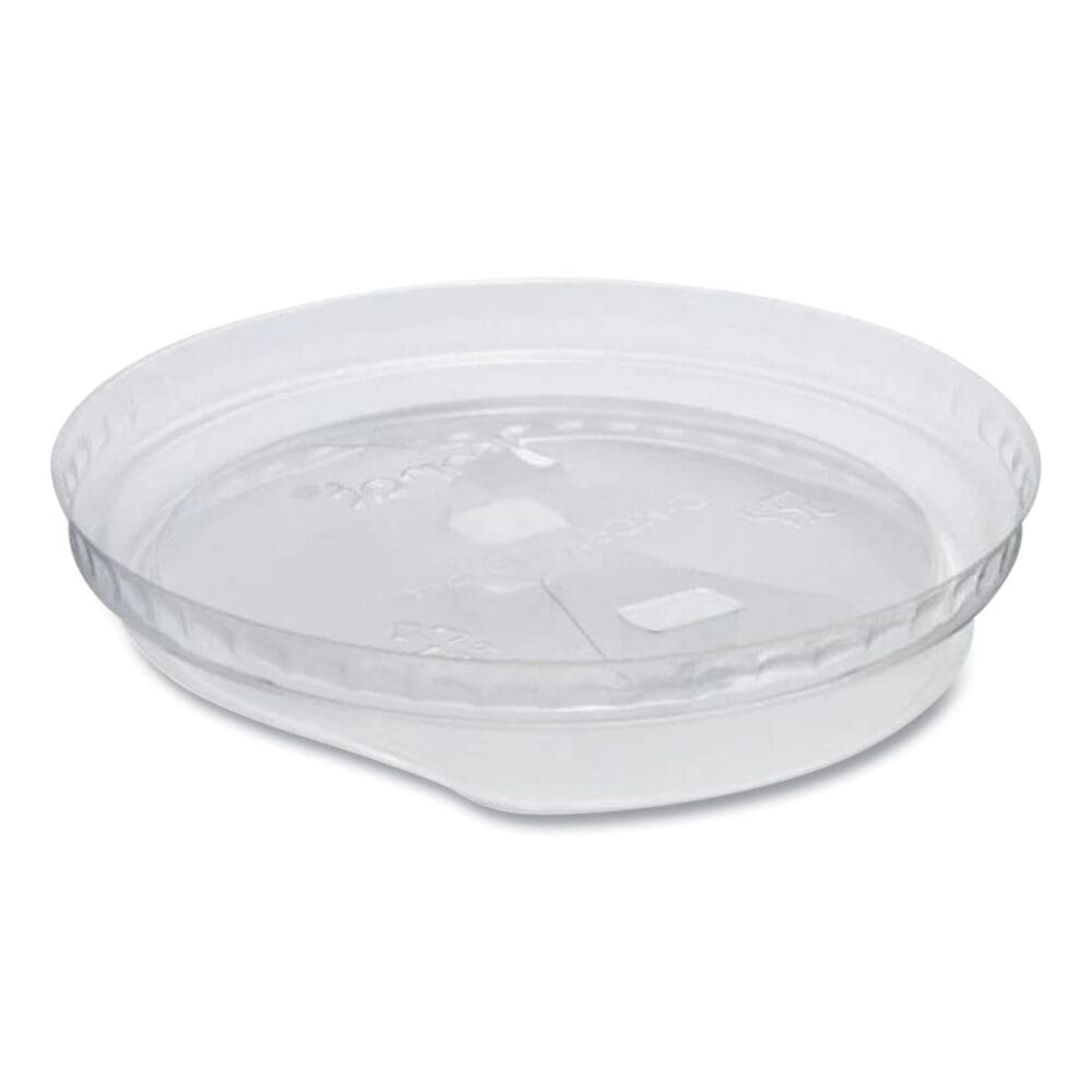 PET Lids, Strawless Sipper, Fits 12 oz to 24 oz Cold Cups, Clear, 1,000/Carton - Image 4