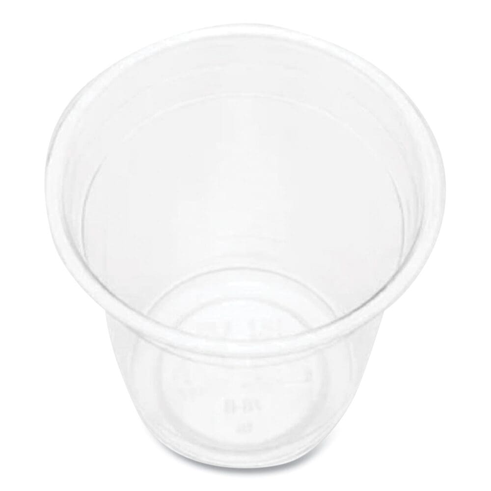 PET Plastic Cups, 8 oz, Clear, 1,000/Carton - Image 5