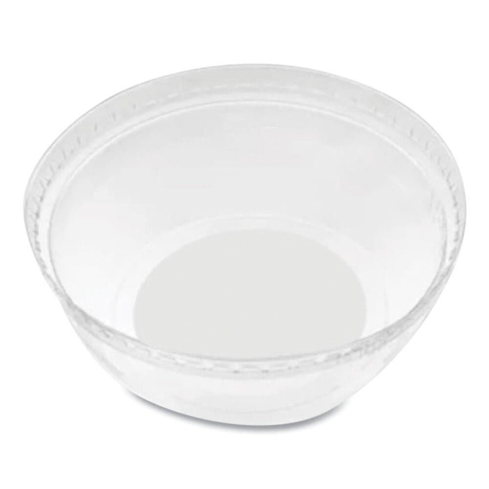 PET Lids, Wide Opening Dome, Fits 12 oz to 24 oz Cold Cups, Clear, 1,000/Carton - Image 4