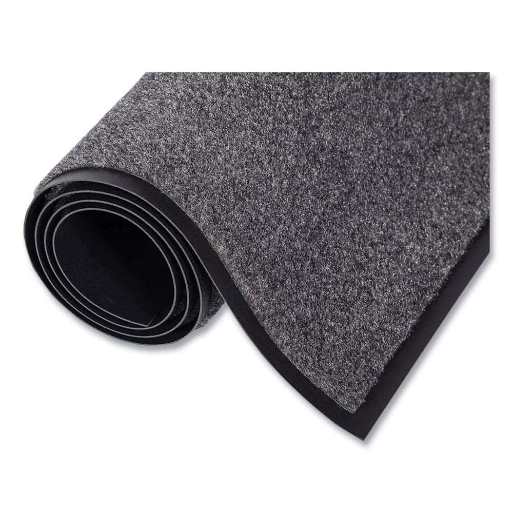 EcoStep Wiper Mat, Rectangular, 36 x 48, Charcoal - Image 2