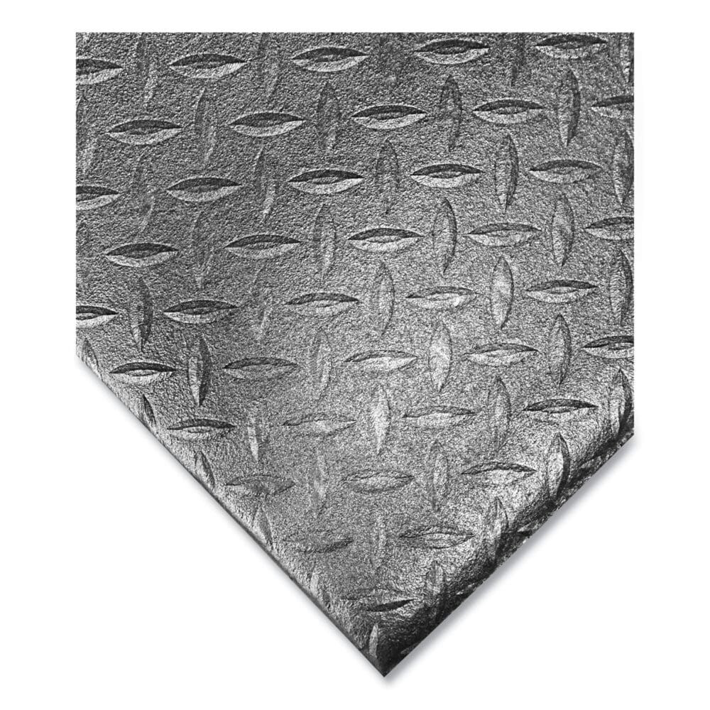 Tuff-Spun Foot-Lover Diamond Surface Mat, Rectangular, 24 x 36, Black - Image 3