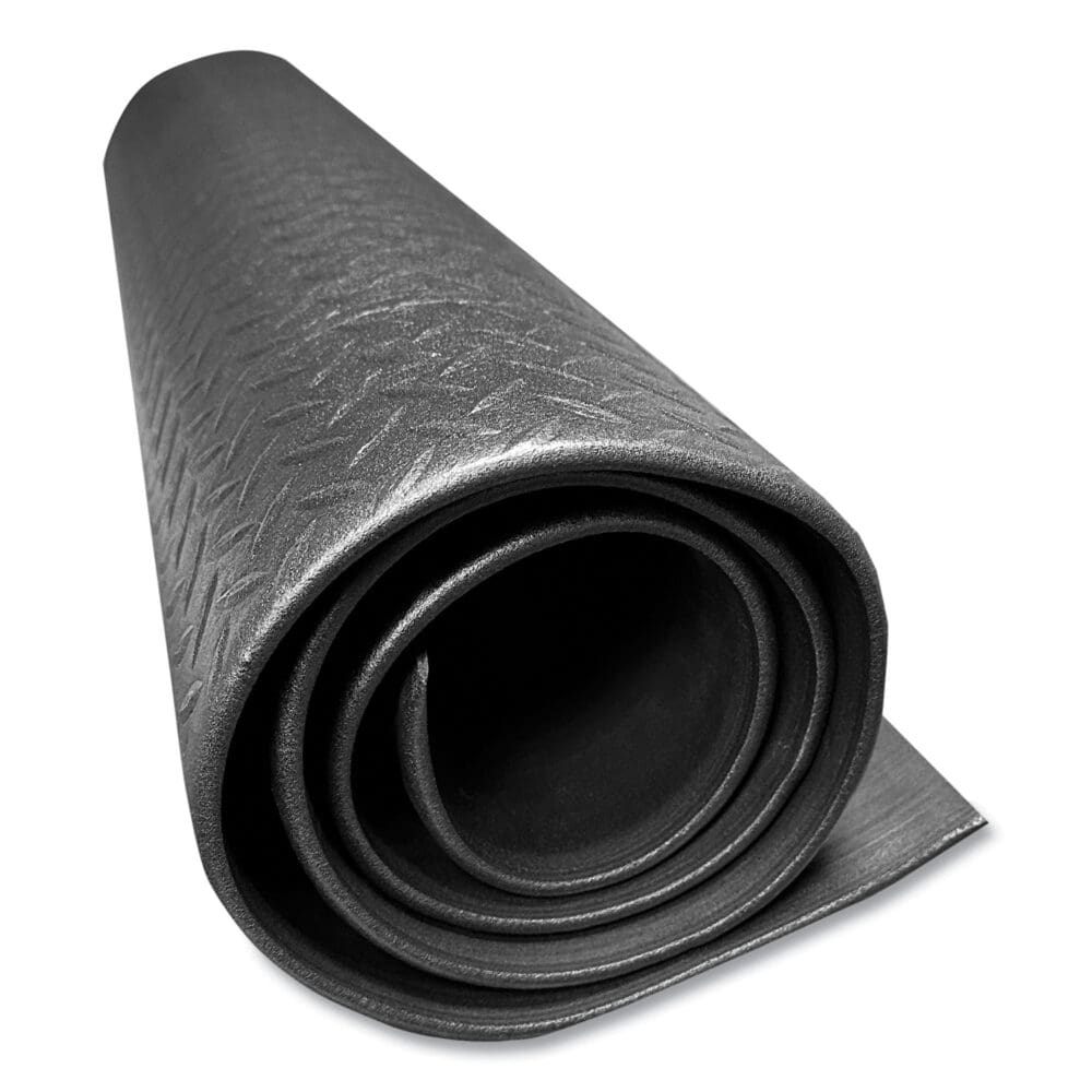 Tuff-Spun Foot-Lover Diamond Surface Mat, Rectangular, 24 x 36, Black - Image 4