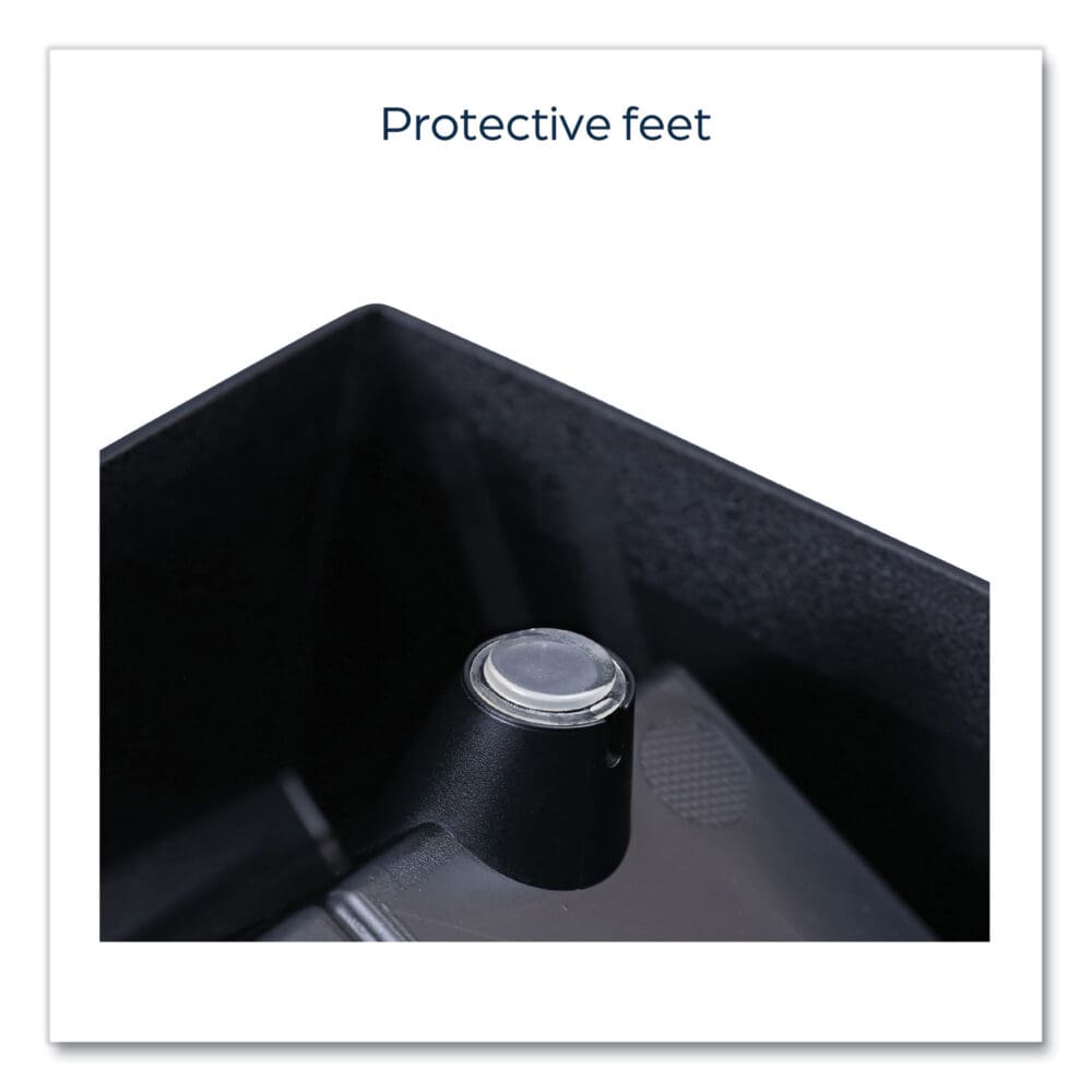Small Merchandiser, 8 Compartments, 13.6 x 13 x 4.4, Black - Image 6