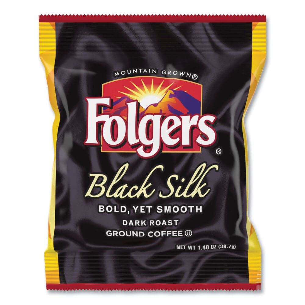 Coffee, Black Silk, 1.4 oz Packet, 42/Carton - Image 2